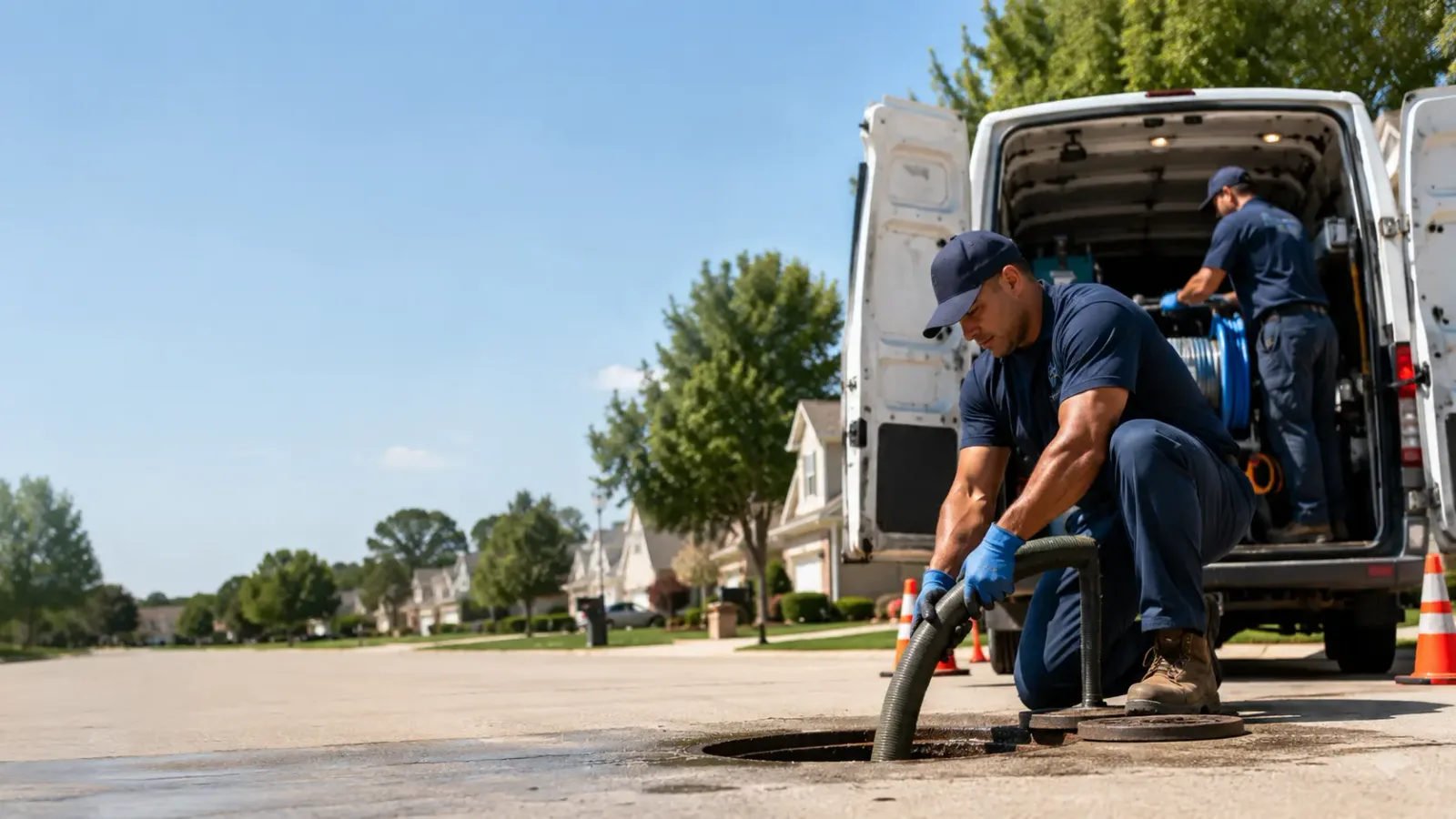 Sewer Backup Cleanup services in Yorktown, TX